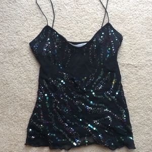 Diane Von Furstenberg sequins Tank